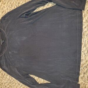 Eileen Fisher Women's Long-Sleeve Crew Top - Black